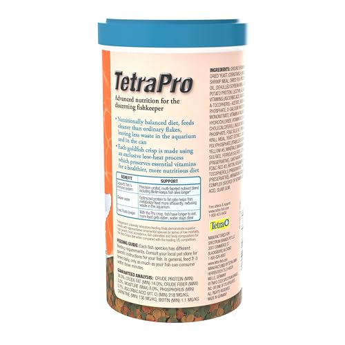 Tetra 77077 TetraPRO Goldfish Crisps for Fishes, 7.9 Ounce - view 3