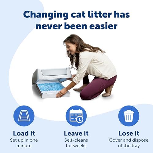 PetSafe ScoopFree Disposable Crystal Cat Litter Tray - Easy Cleaning Box - Refill Tray for Automatic Litter Bo - view 4