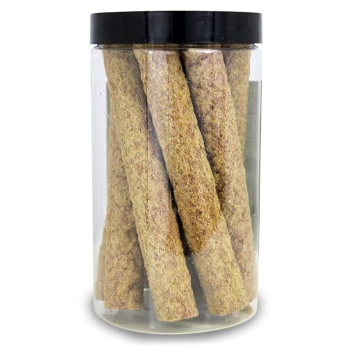 Apple & Oat Puff Sticks (6 oz.) - Healthy Natural High Fiber Chew Treat Made with Oat Hay - Rabbits, Guinea Pi - view 5