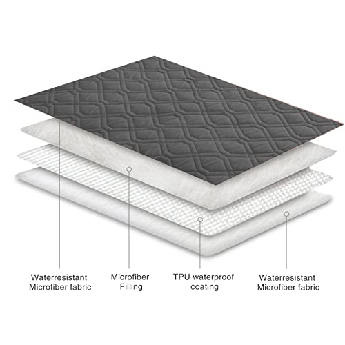 Ameritex Waterproof Blanket Reversible Dog Bed Cover Pet Blanket for Furniture Bed Couch Sofa - view 4