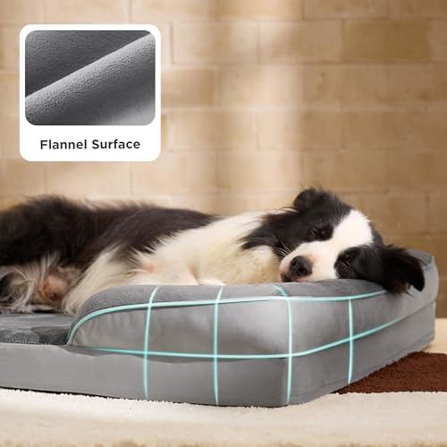 Bedsure Orthopedic Dog Beds Large Sized Dog - Washable Large Dog Cat Bed Waterproof, Comfort Dogs Couch Sofa w - view 7