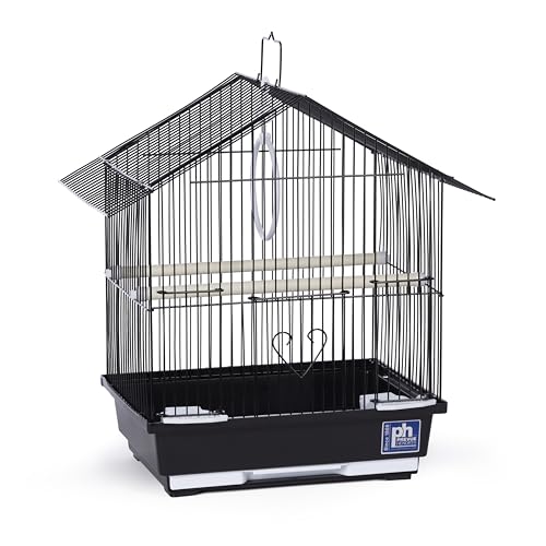 Prevue Pet Parakeet Manor Bird Cage with Handle - Versatile Carrier for Home or Travel, Small Bird Accessories - view 2