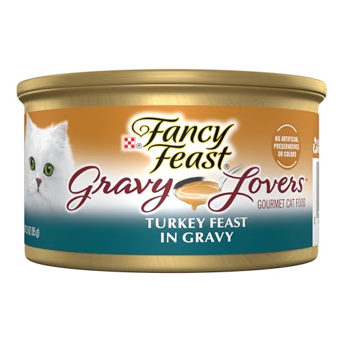 Purina Fancy Feast Gravy Lovers Turkey Feast Grilled Gourmet Cat Food in Wet Cat Food Gravy - (Pack of 24) 3 o - view 2