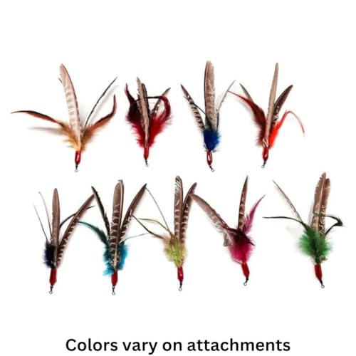 GoCat Da Bird Rod and Feather Cat Toy, Handmade in The USA (1 Bird) - view 6