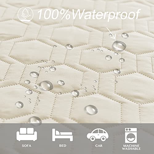 Waterproof and Anti-Slip Dog Bed Cover and Pet Blanket Sofa Pet Bed Mat ，car Incontinence Mattress Protectors  - view 3