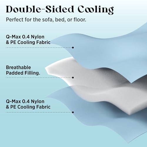 LE SURE Premium Cooling Blankets for Large Dogs - Washable Dog Cooling Throw Blanket with Q-MAX>0.4，Durable Se - view 5
