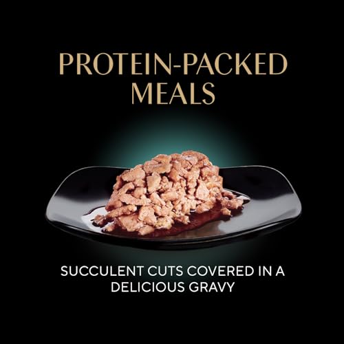 Sheba Perfect Portions Wet Cat Food Cuts in Gravy, Cat Food Wet Recipe, Sustainable Salmon, Tuna, White Fish a - view 6