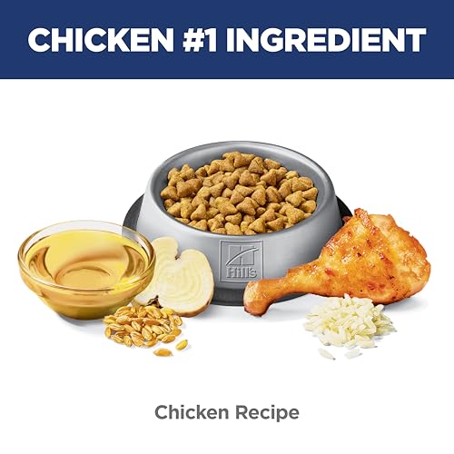 Hill's Science Diet Hairball Control, Adult 1-6, Hairball Control Support, Dry Cat Food, Chicken Recipe, 7 lb  - view 7