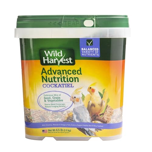 Wild Harvest WH-83541 Wild Harvest Advanced Nutrition Diet for Cockatiels, 4.5-Pound - view 2