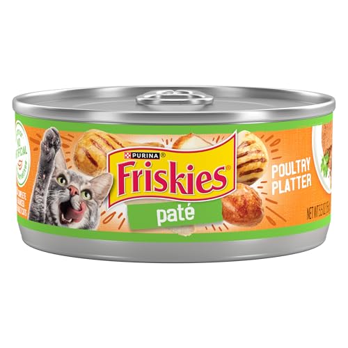 Purina Friskies Wet Cat Food Pate, Poultry Platter - (Pack of 24) 5.5 oz. Cans - view 2