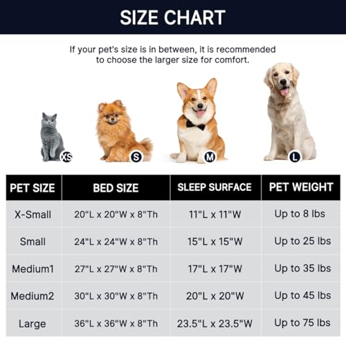 WESTERN HOME WH Calming Soft Round Dog & Cat Bed, Anti-Anxiety Donut Cuddler Warming Cozy Fluffy Faux Fur Plus - view 5