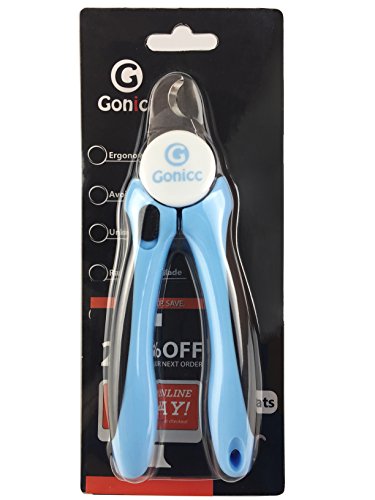 gonicc Dog & Cat Pets Nail Clippers and Trimmers - with Safety Guard to Avoid Overcutting, Free Nail File, Raz - view 7