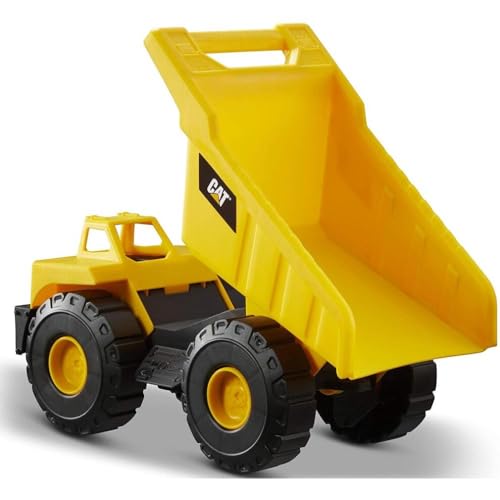 CAT Construction Toys, Construction Fleet 10" Dump Truck Toy - Heavy‑Duty Plastic, Working Tilting Bed & Free‑ - view 6