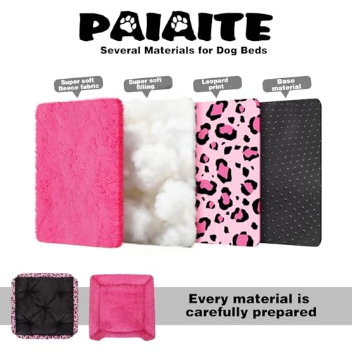 Rectangle Washable Dog Bed for Large, Medium & Small Dogs – Soft Calming Puppy Beds, Durable Warm Pet Sofa wit - view 7
