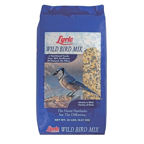 Lyric Wild Bird Mix - Includes Corn, Nuts, and Wild Bird Seed for Outside Feeders, Attracts Doves, Jays and Ma - view 2