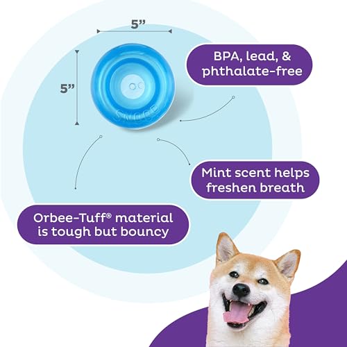 Outward Hound by Planet Dog Snoop Dog Toy – Treat‑Dispenser Puzzle Ball, Interactive Slow Feeder, Medium to La - view 3