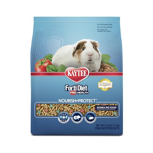 Kaytee Forti-Diet Pro Health Nourish+Protect Guinea Pig Food, Comprehensive Nutrition Backed by Science, Diges - view 2