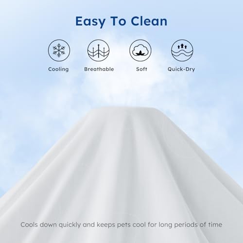 ZOMISIA Cooling Blanket for Large Dogs - Washable Dog Cooling Mat for Hot Weather, Travel Soft Pet Summer Esse - view 6