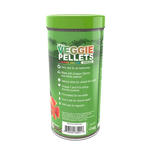 Omega One Super Color Kelps Sinking Pellets 8oz - view 5