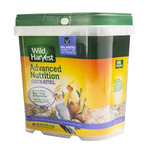 Wild Harvest WH-83541 Wild Harvest Advanced Nutrition Diet for Cockatiels, 4.5-Pound - view 6