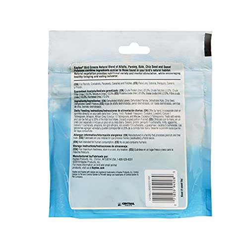 Kaytee Bird Greens Treat for All Pet Birds, 1 oz - view 3