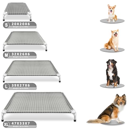 Elevated Pet Bed Dog Cot- Pet Bed for Small Dogs | Raised Dog Bed for Indoor and Outdoor Use for Small Pets - view 7