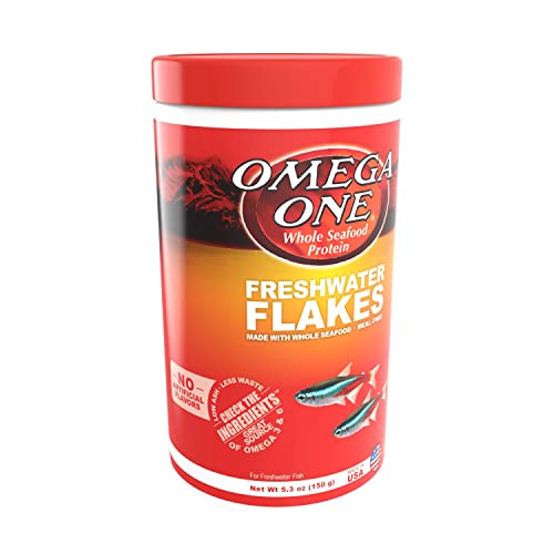 Omega One Freshwater Flakes, 5.3 oz - view 2