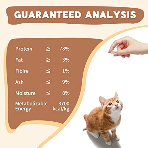 Dancing Tail Freeze Dried Raw Cat and Dog Treats, Healthy Limited Ingredient Chicken Cube Weight Control Train - view 4