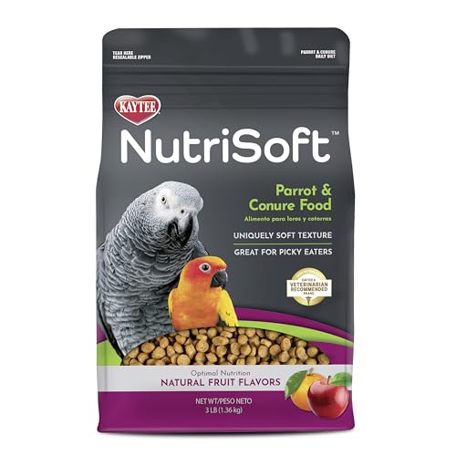 Kaytee Nutri Soft Pet Parrot & Conure Bird Food, 3 Pound - view 2