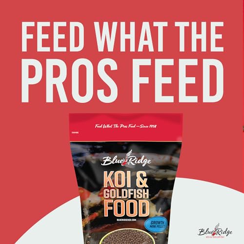 Blue Ridge Koi Fish Food 2lb - Koi Food Mini Growth Formula, Goldfish Food, Premium Fish Food for Ponds, Ponds - view 4
