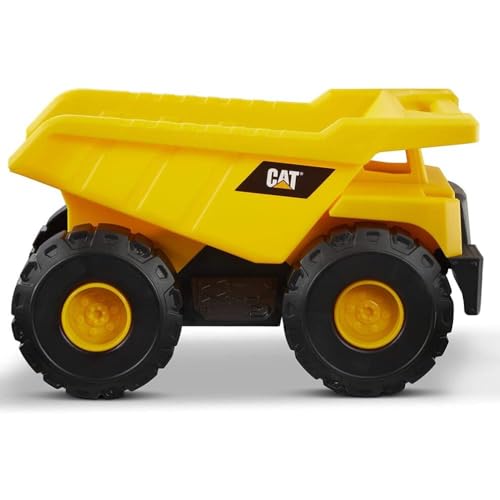 CAT Construction Toys, Construction Fleet 10" Dump Truck Toy - Heavy‑Duty Plastic, Working Tilting Bed & Free‑ - view 3