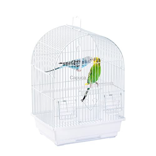 Small Bird Travel Cage - Lightweight Small Birds Starter Kit with Birdcages and Accessories Great for Parakeet - view 2