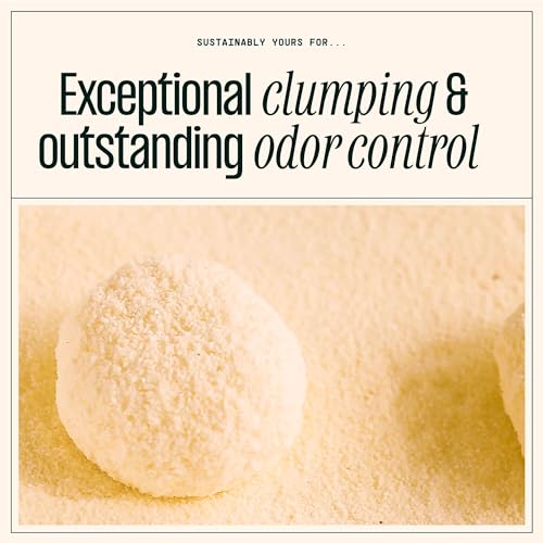 Sustainably Yours Natural Cat Litter, Mixed-Grain Formula, Exceptional Clumping & Odor Control, Virtually No D - view 5