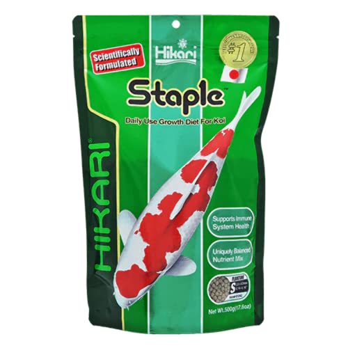 Hikari 4.4-Pound Staple Floating Pellets for Koi and Pond Fish, Medium - view 3