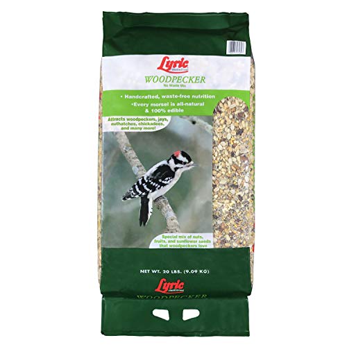 Lyric Woodpecker Wild Bird Seed for Outside Feeders, Shelled, No Waste Bird Seed with Nuts & Dried Fruit, 20 l - view 2