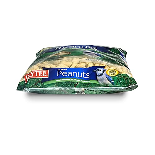 Kaytee Whole Peanuts in Shell for Cardinals, Blue Jays, Woodpeckers and Other Outside Wild Birds, Two 5 Pound  - view 6