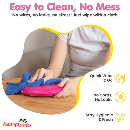 SnuggleSafe Original Microwave Heat Pad for Pets - Chew Proof, Water Resistant Heating Disc for Dogs, Cats, Ra - view 5