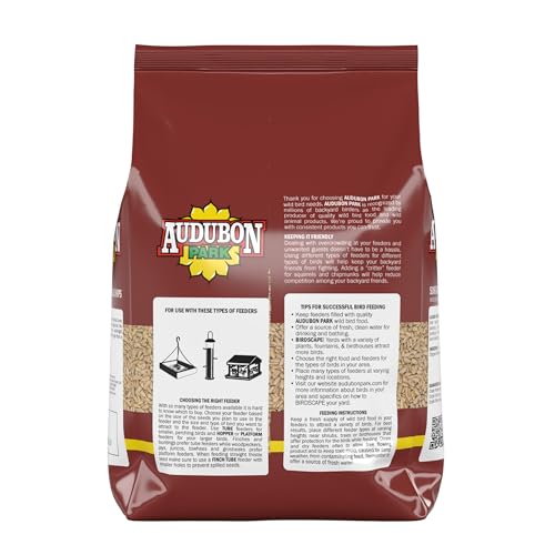 Audubon Park Sunflower Hearts & Chips Wild Bird Food, No Mess Sunflower Seeds for Birds, 5-Pound Bag - view 4