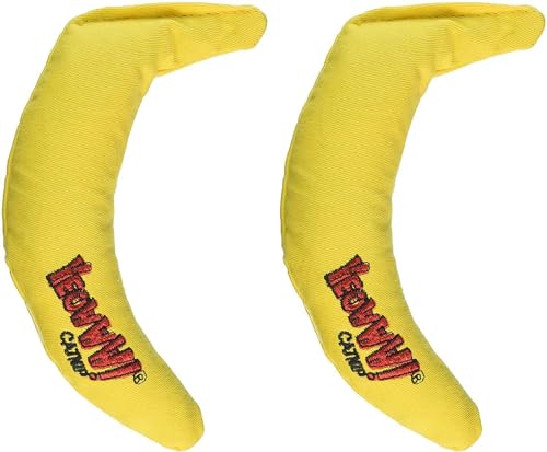Yeowww! Yellow Banana Catnip Toy (2 Pack) - view 3