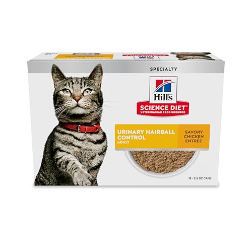 Hill's Science Diet Urinary Hairball Control, Adult 1-6, Urinary Track Health & Hairball Control Support, Wet  - view 4