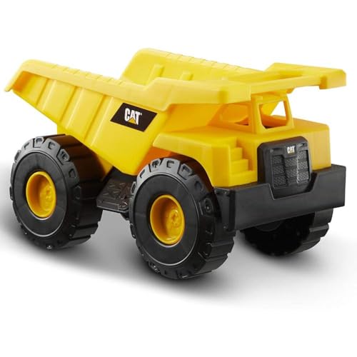 CAT Construction Toys, Construction Fleet 10" Dump Truck Toy - Heavy‑Duty Plastic, Working Tilting Bed & Free‑ - view 2
