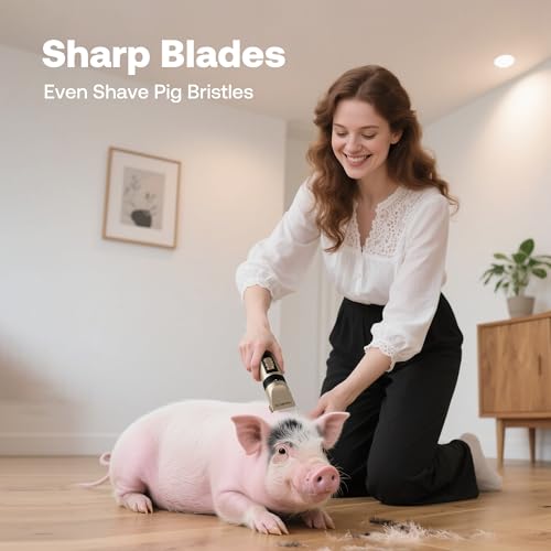 HEAPETS Dog Grooming Clippers, Low Noise, Electric Quiet, Adjustable Clipper Comb, Rechargeable Cordless Dog H - view 4