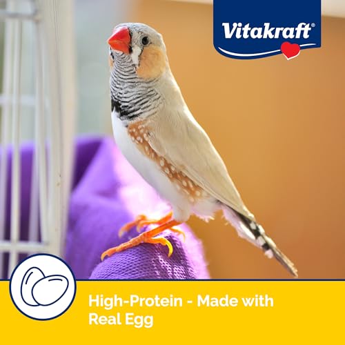 Vitakraft VitaSmart Egg Food for Birds - Daily Supplement for Parrots, Parakeets, Cockatiels, and Canaries - B - view 5