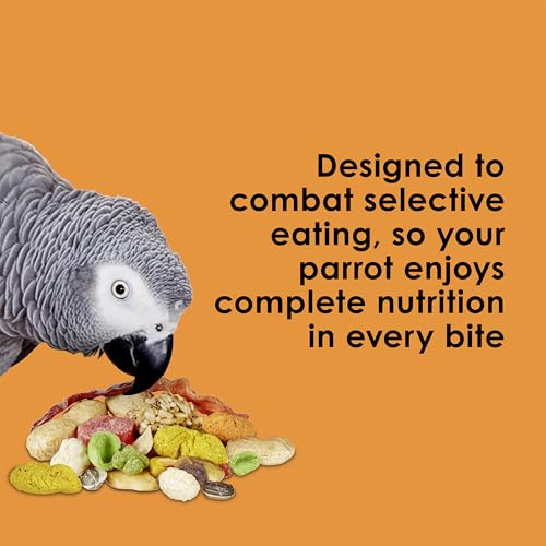 Kaytee Fiesta Parrot Food, Nutritious and Fun Blend, Supports Skin, Feather, Digestion, Brain and Heart Health - view 5