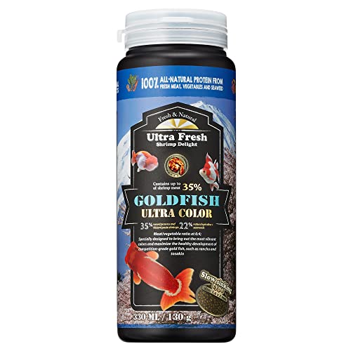 Ultra Fresh Sinking Goldfish Food, Color Enhancing, Balanced Diet, All Natural Ingredients, Clear Water Formul - view 2