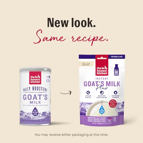 The Honest Kitchen Human Grade Instant Goat's Milk with Probiotics for Dogs and Cats, 5.2 Ounces - view 4