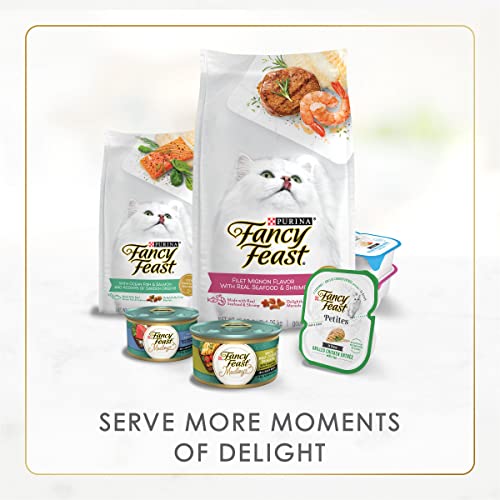 Purina Fancy Feast Tender Chicken and Liver Feast Classic Grain Free Wet Cat Food Pate - (Pack of 24) 3 oz. Ca - view 7