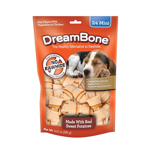 DreamBone Sweet Potato Dog Chew (24 Piece/Pack), Mini - view 2