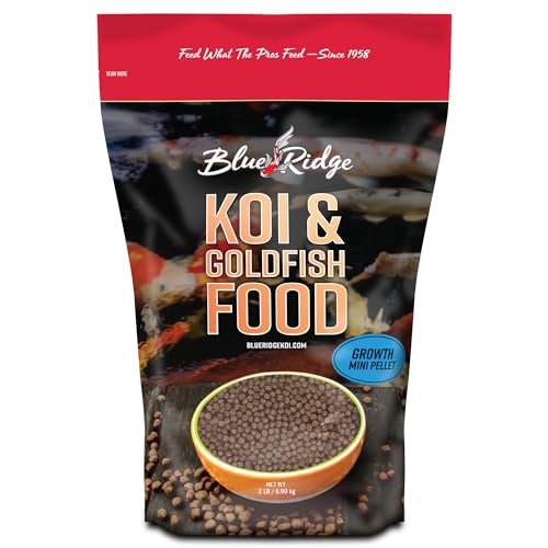 Blue Ridge Koi Fish Food 2lb - Koi Food Mini Growth Formula, Goldfish Food, Premium Fish Food for Ponds, Ponds - view 2
