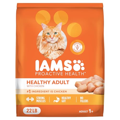 IAMS Proactive Health Adult Healthy Dry Cat Food with Chicken, 22 lb. Bag - view 2